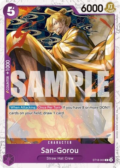 San-Gorou (Pirate Foil) - ST18-003 (Foil, C)