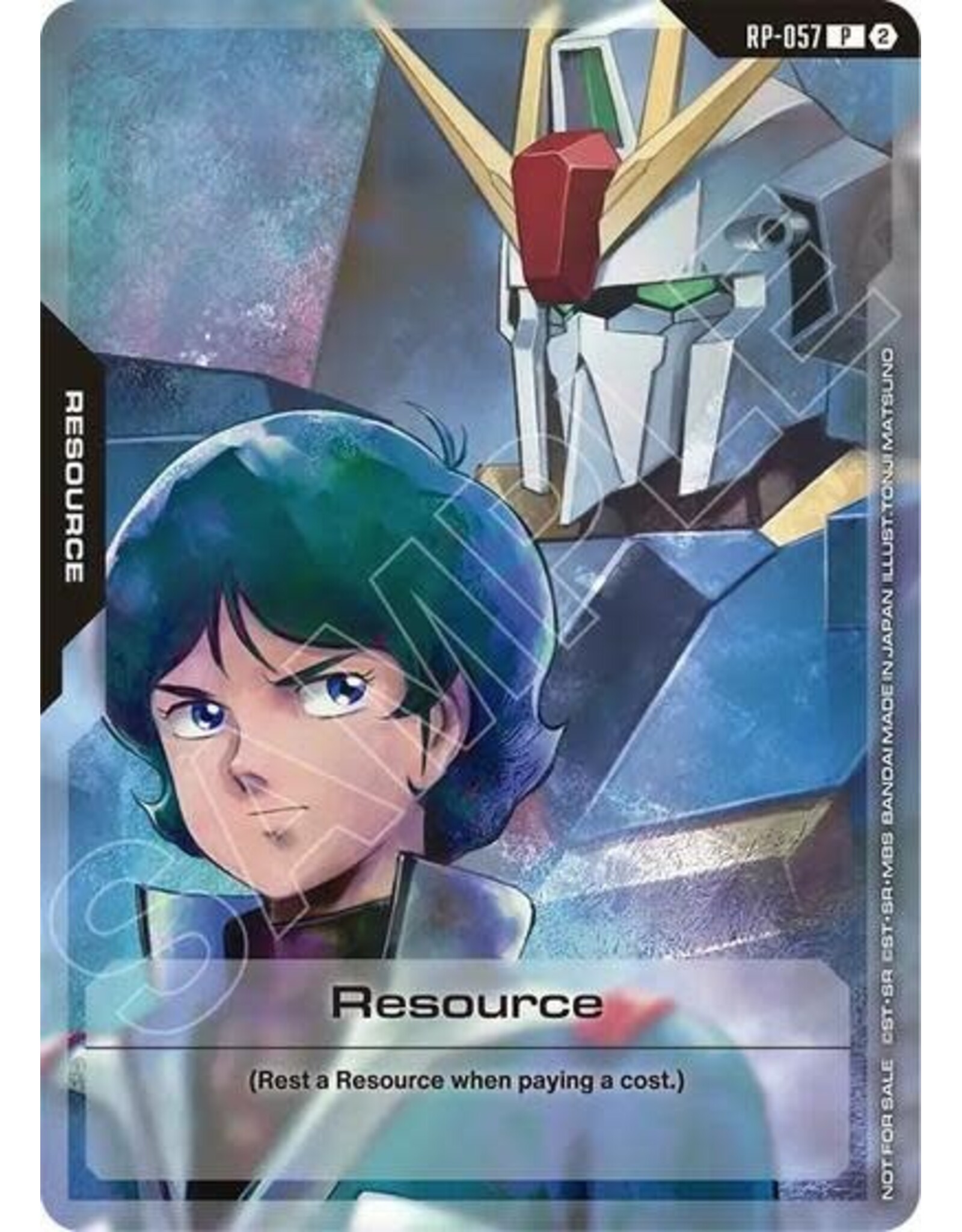 Resource (RP-057) (1st Anniversary Resource Pack) (Holofoil, Promo)