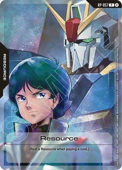 Resource (RP-057) (1st Anniversary Resource Pack) (Holofoil, Promo)