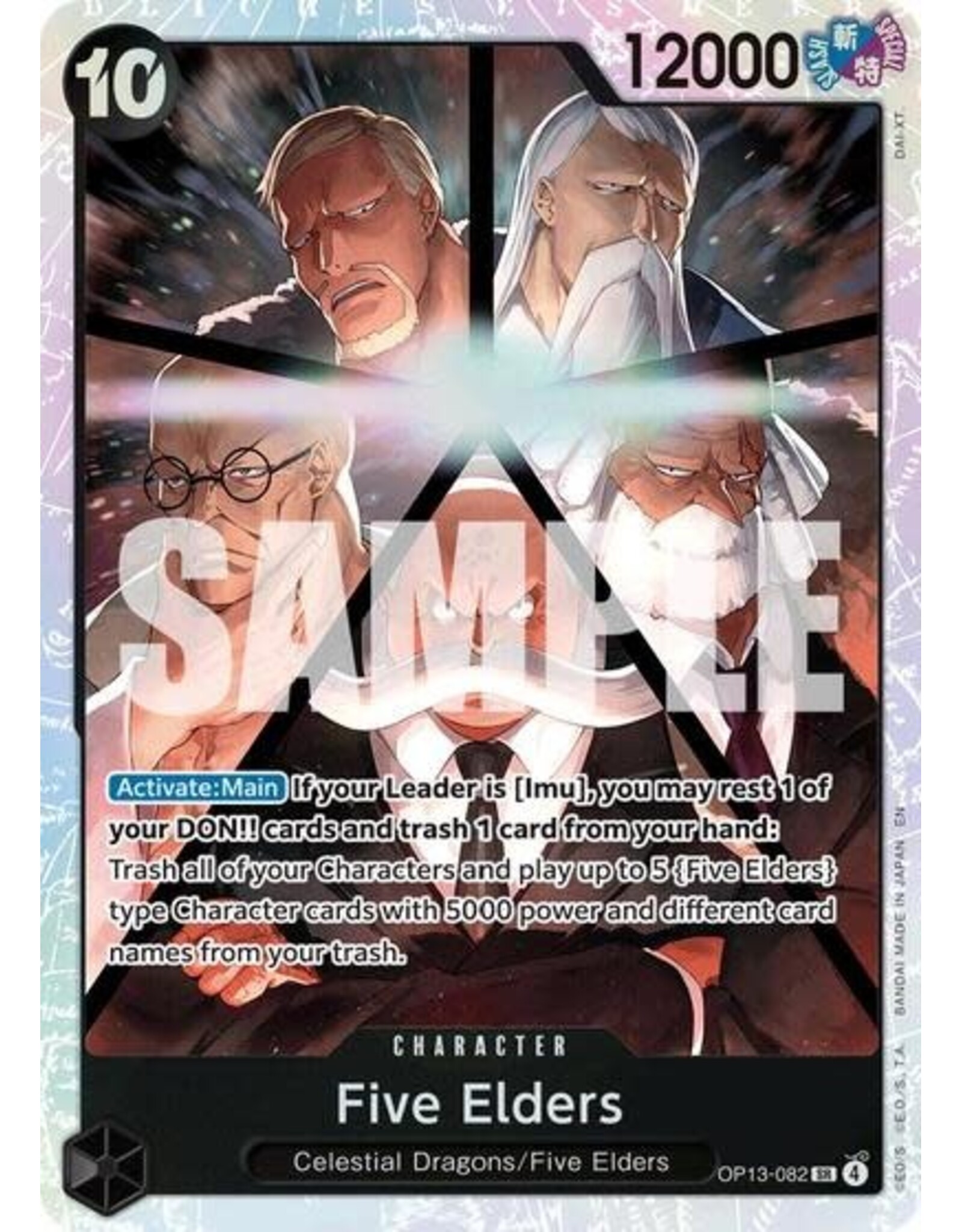 Five Elders - OP13-082 (Foil, SR)