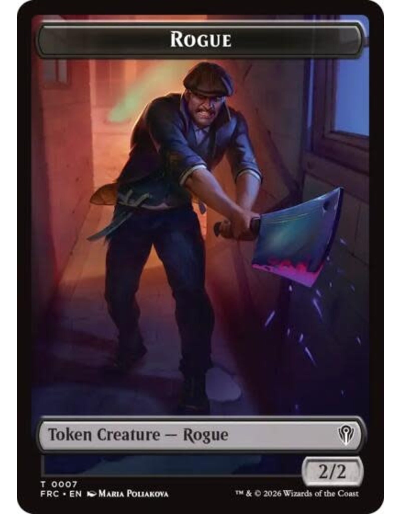 Rogue // Zombie Army Double-Sided Token - 7 // 8 (Foil, T)