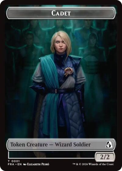 Cadet // Jace Double-Sided Token - 1 // 5 (Foil, T)