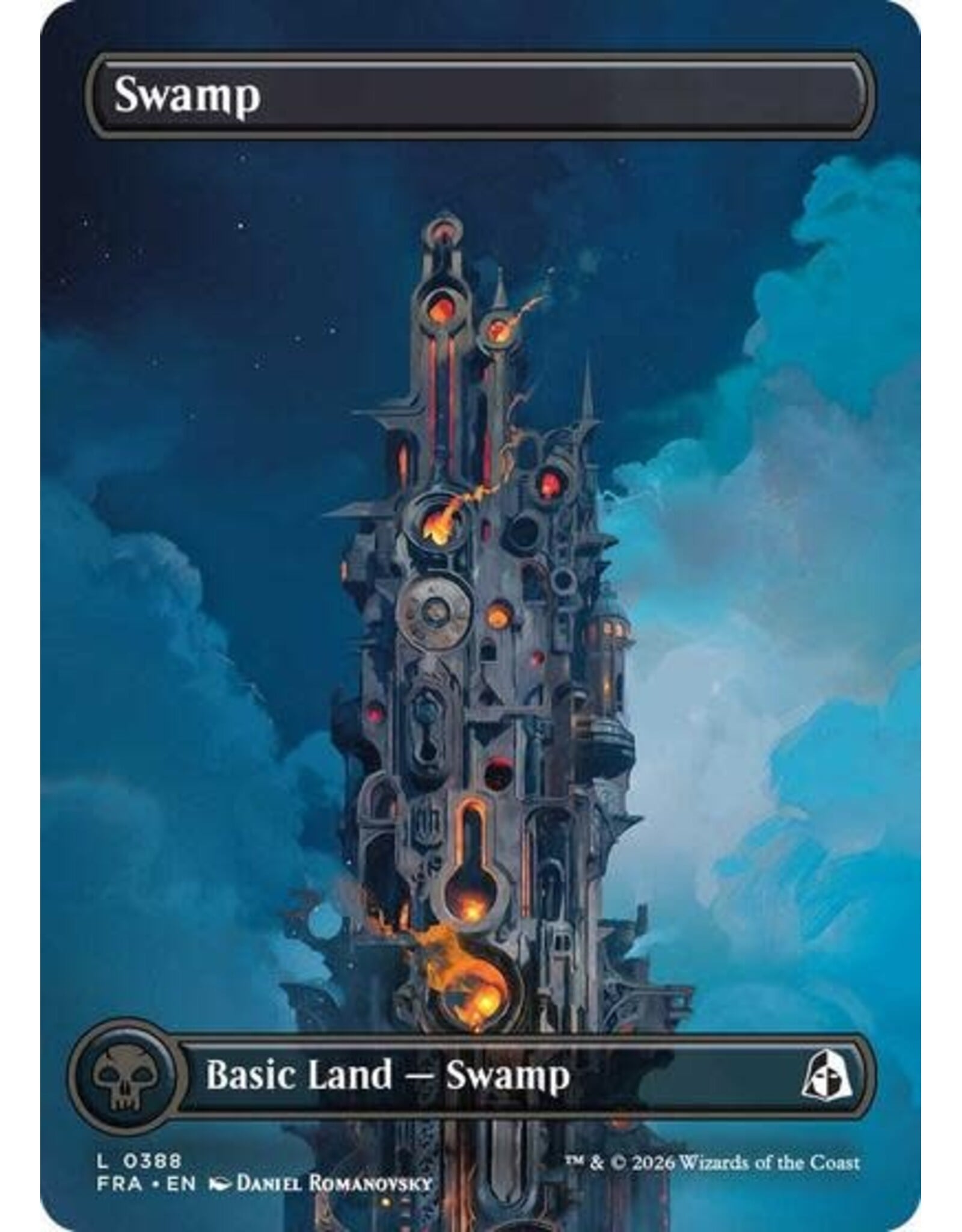 Swamp (Borderless) (0388) (Foil, L)