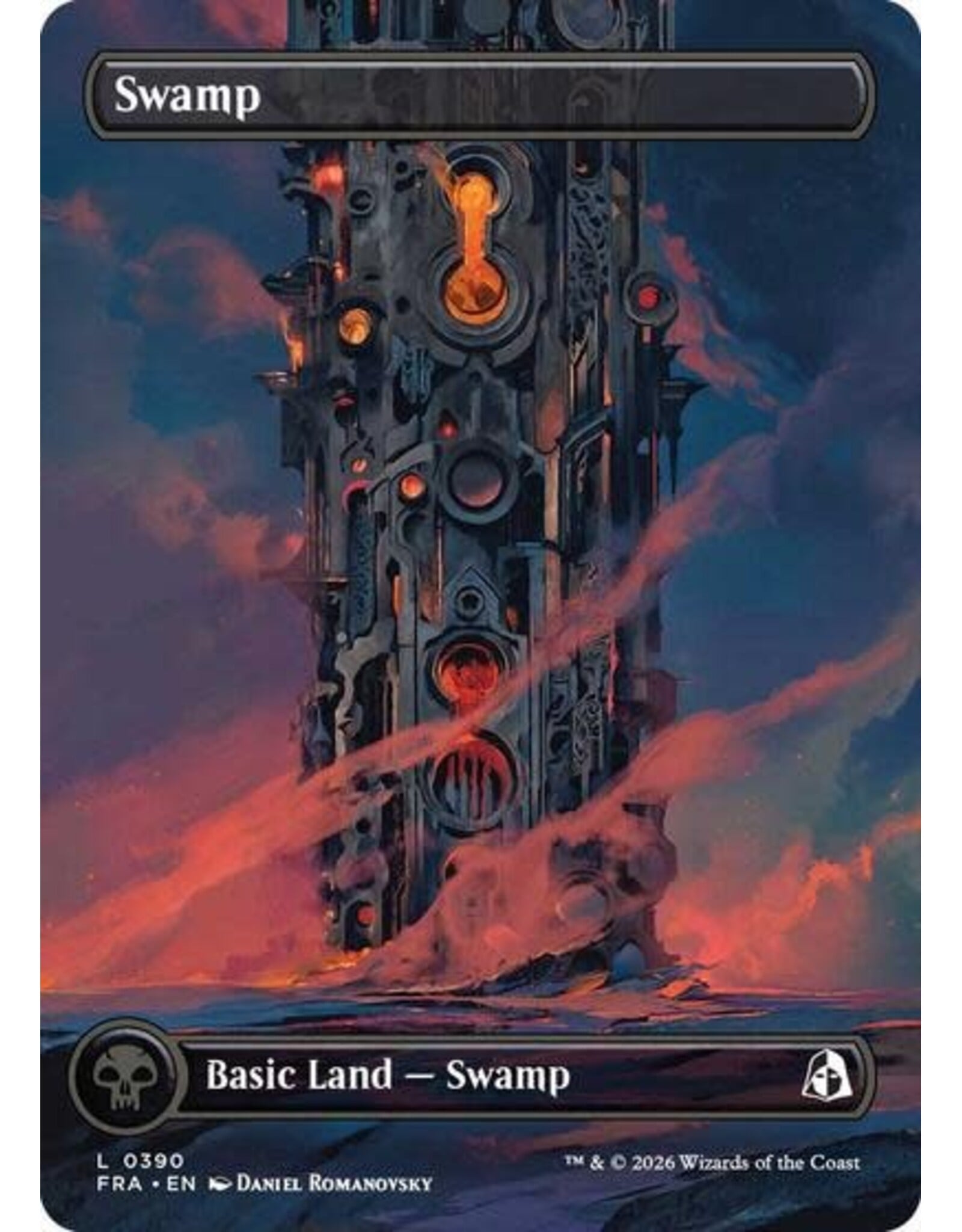 Swamp (Borderless) (0390) (Foil, L)