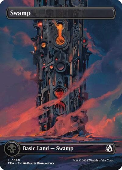 Swamp (Borderless) (0390) (Foil, L)