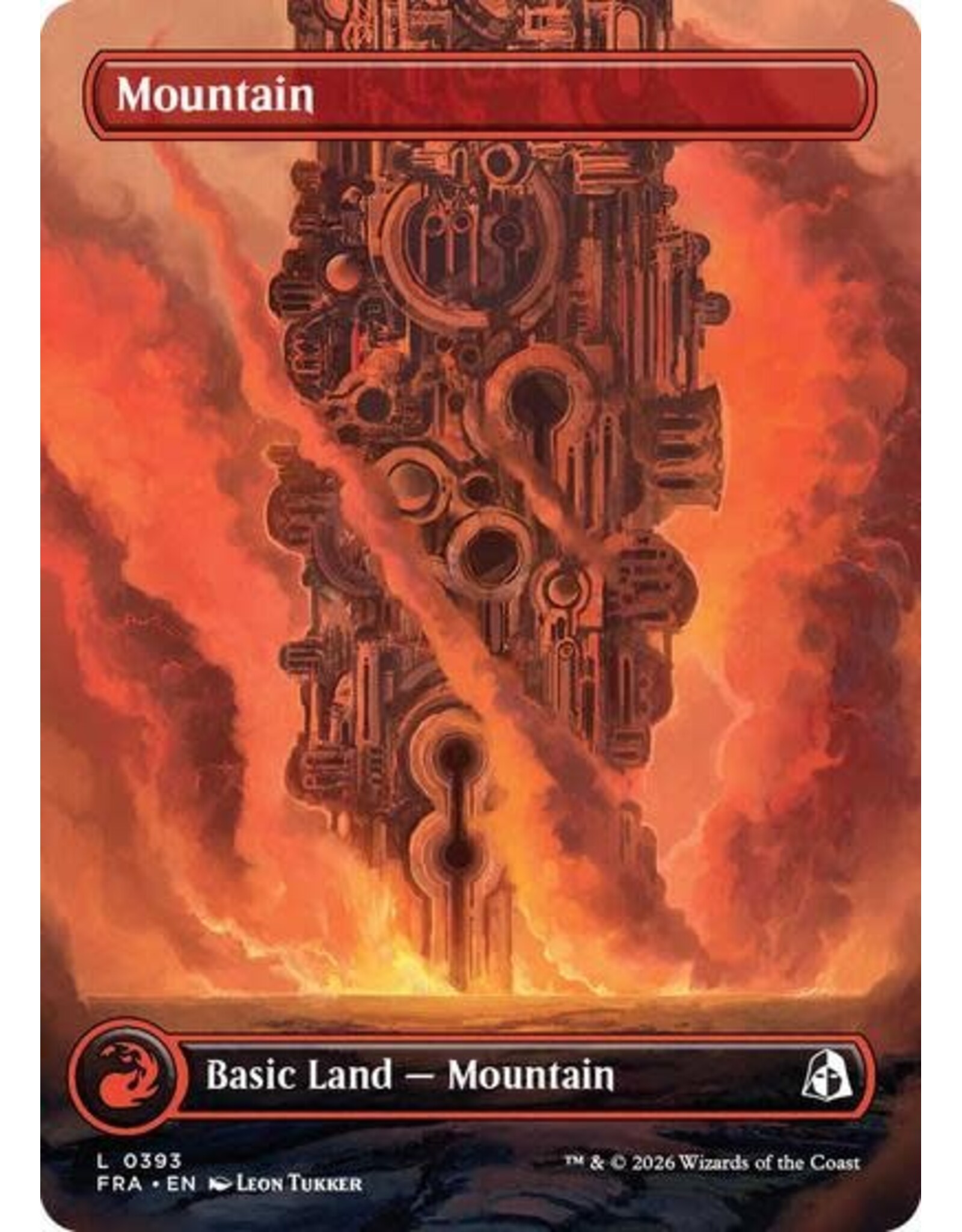 Mountain (Borderless) (0393) (Foil, L)