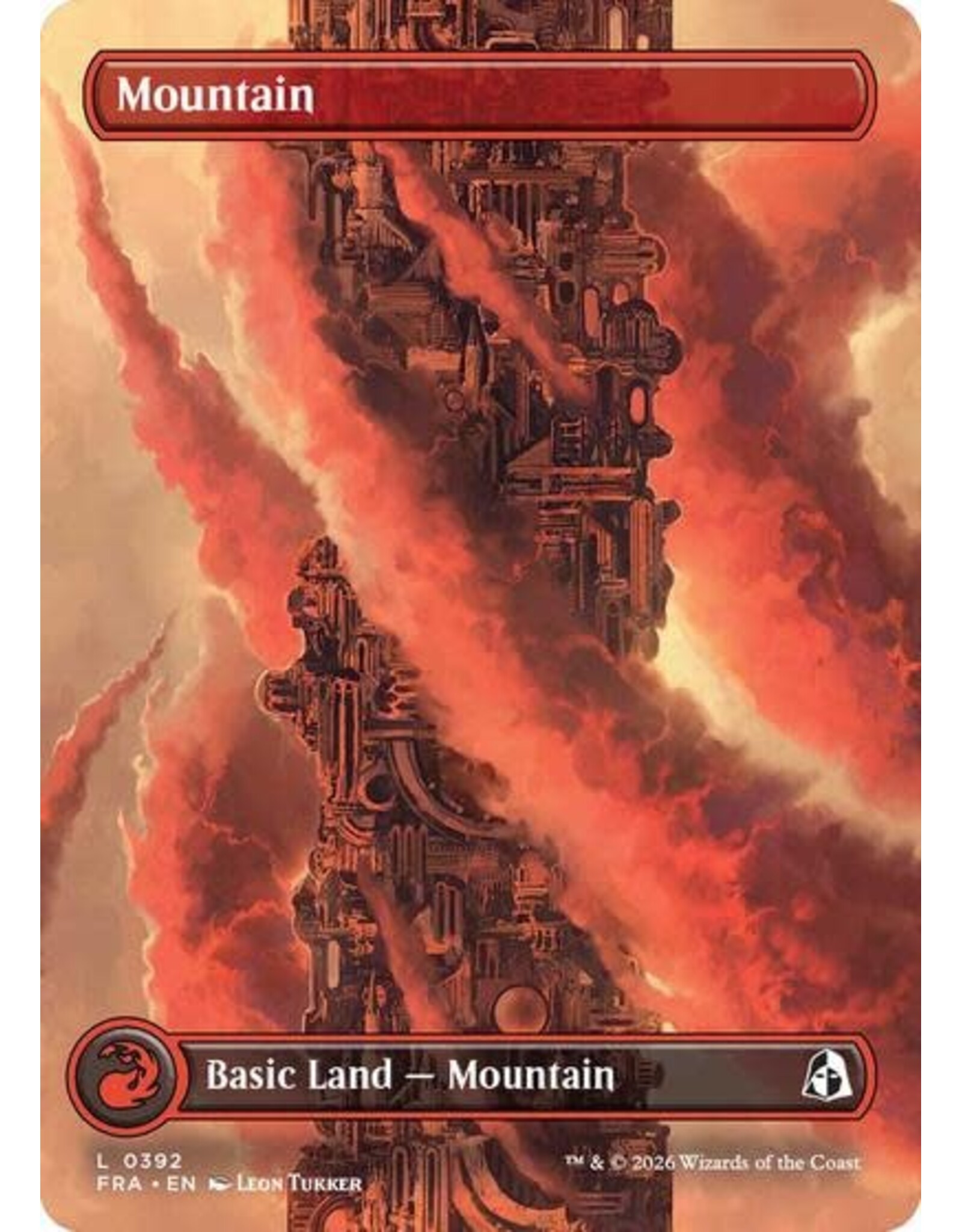 Mountain (Borderless) (0392) (Foil, L)