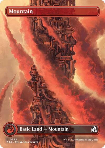 Mountain (Borderless) (0392) (Foil, L)