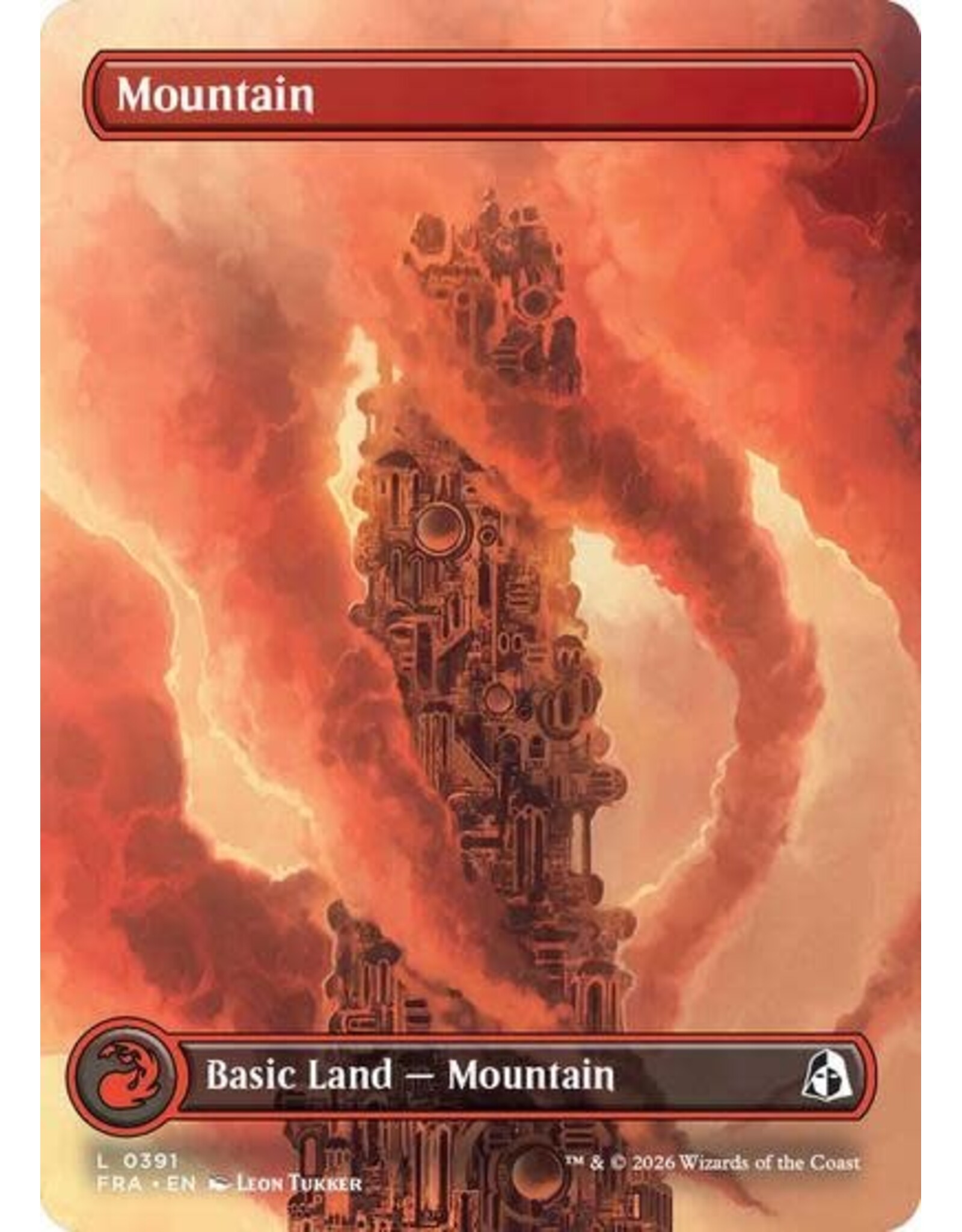 Mountain (Borderless) (0391) (Foil, L)