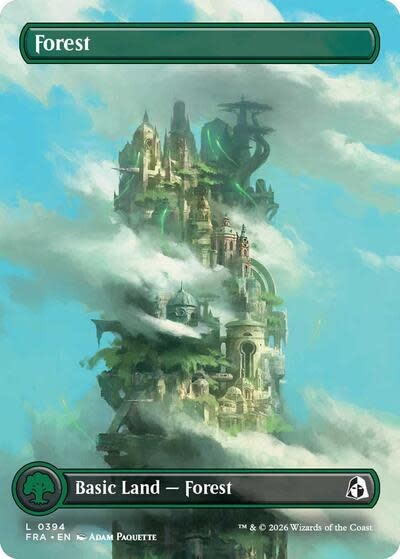 Forest (Borderless) (0394) (Foil, L)