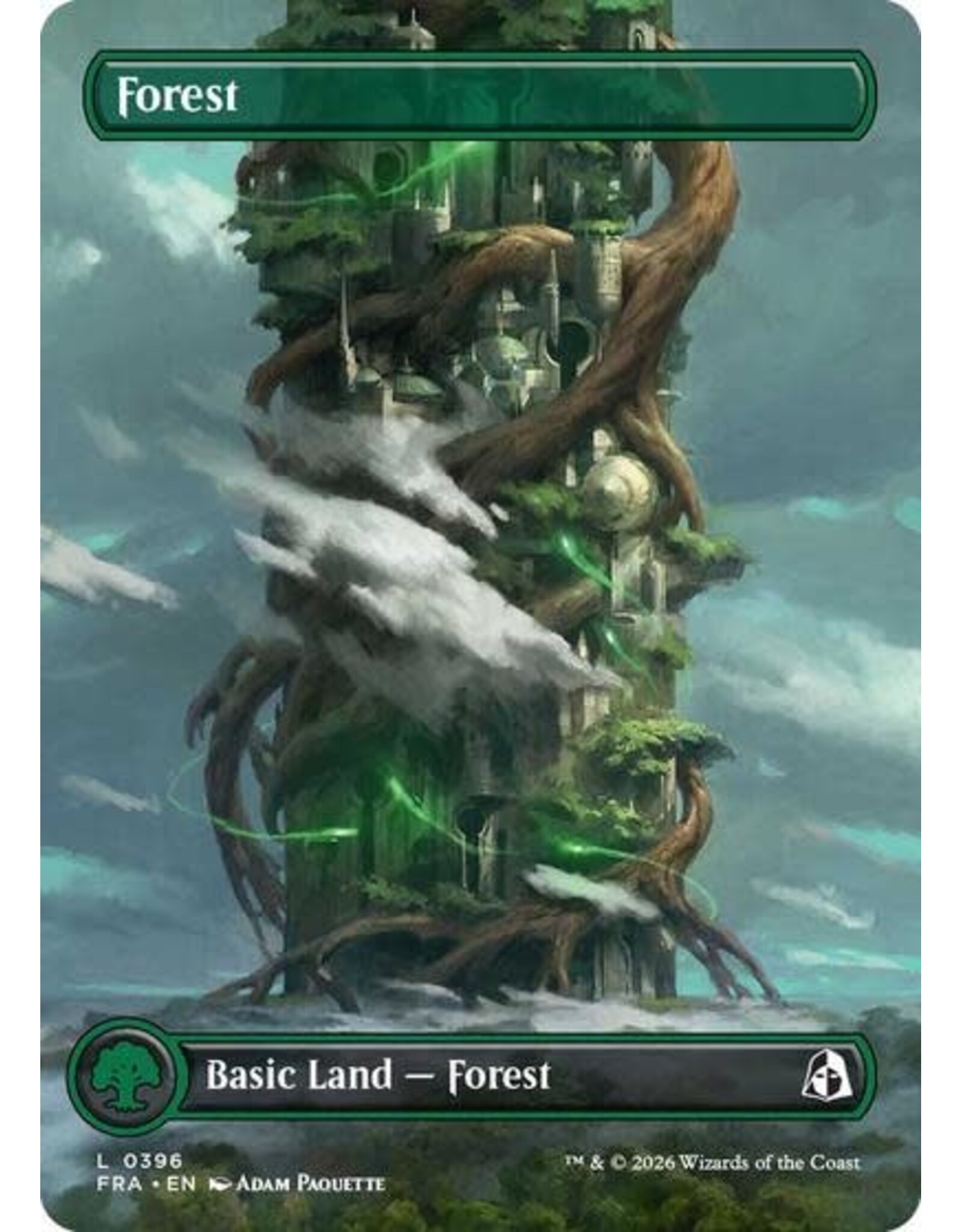 Forest (Borderless) (0396) (Foil, L)
