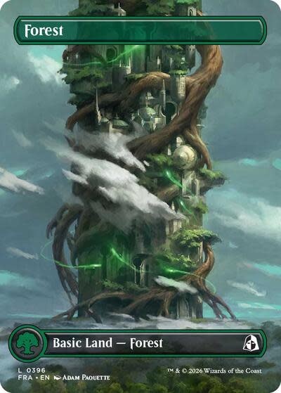 Forest (Borderless) (0396) (Foil, L)