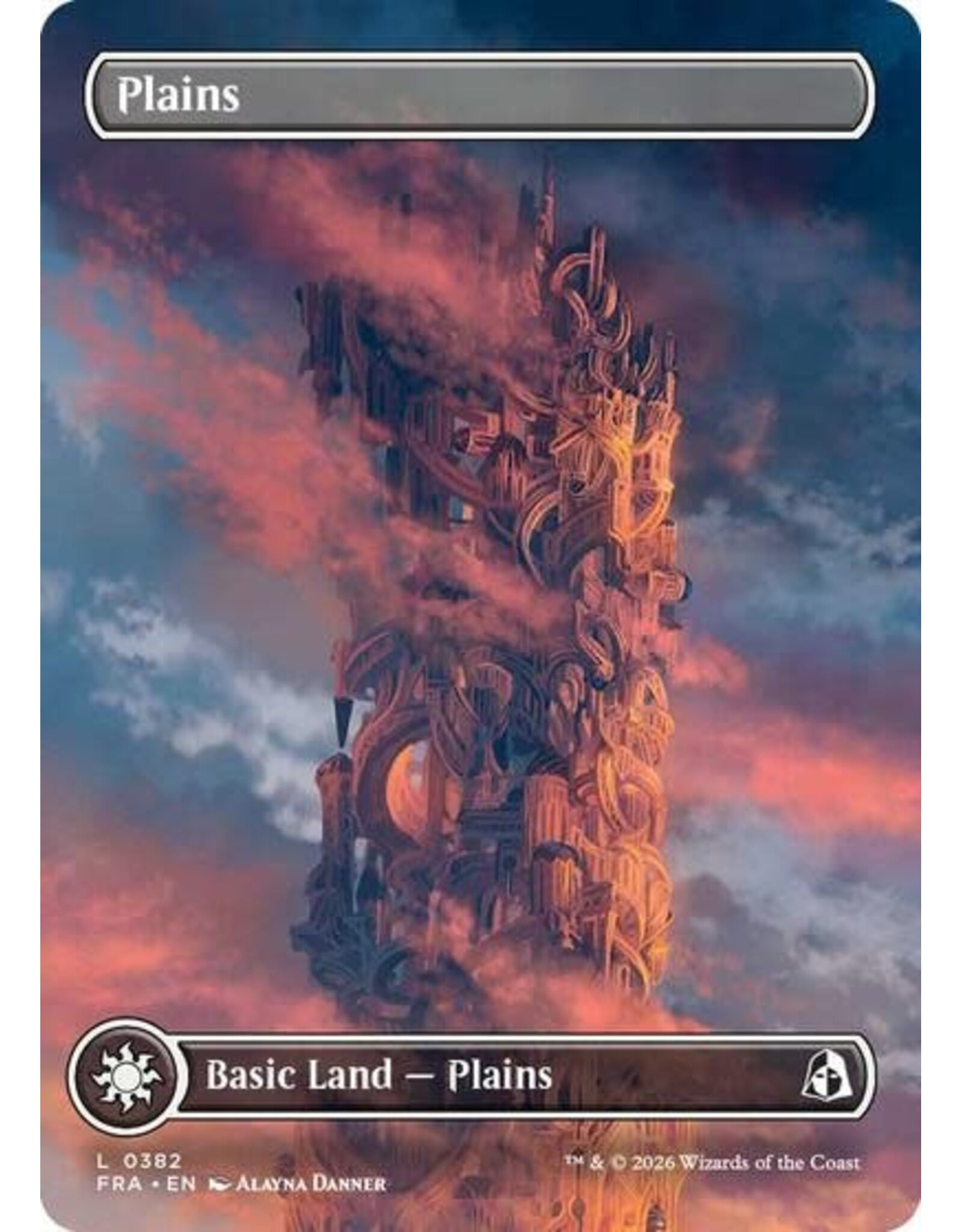 Plains (Borderless) (0382) (Foil, L)
