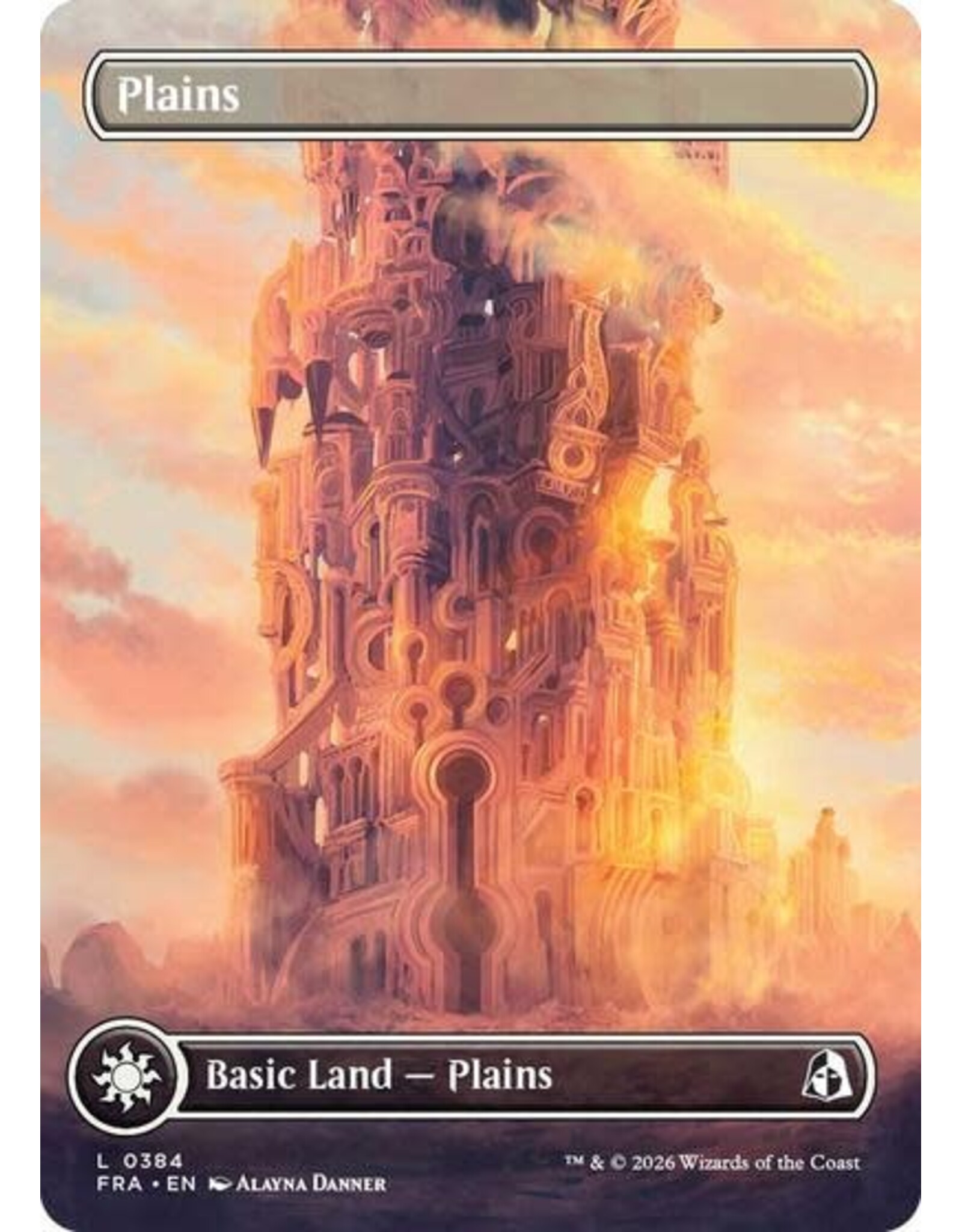 Plains (Borderless) (0384) (Foil, L)