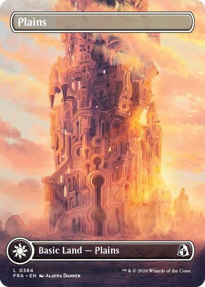 Plains (Borderless) (0384) (Foil, L)