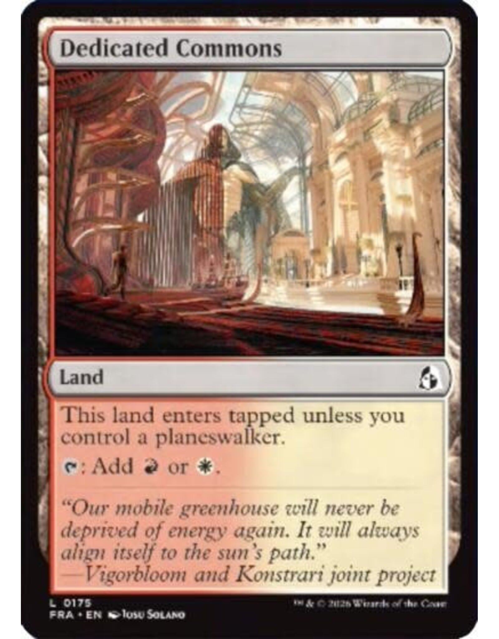 Dedicated Commons - 175 (Foil, L)