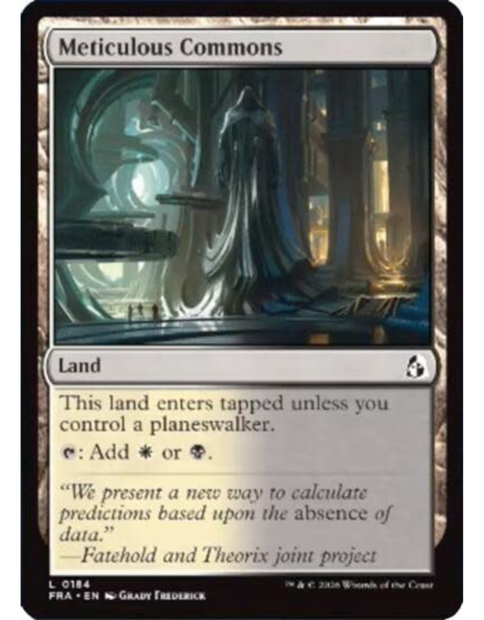 Meticulous Commons - 184 (Foil, L)