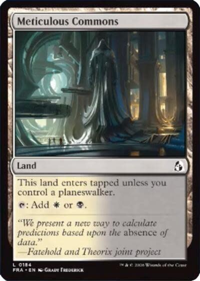 Meticulous Commons - 184 (Foil, L)