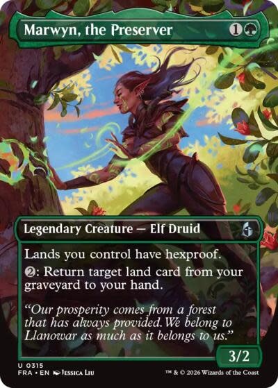 Marwyn, the Preserver (Borderless) - 315 (Foil, U)