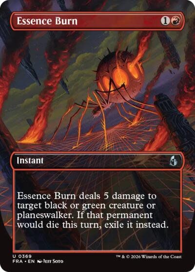 Essence Burn (Borderless) - 369 (Foil, U)
