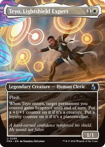 Teyo, Lightshield Expert (Borderless) - 295 (Foil, U)