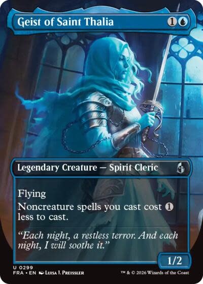 Geist of Saint Thalia (Borderless) - 299 (Foil, U)