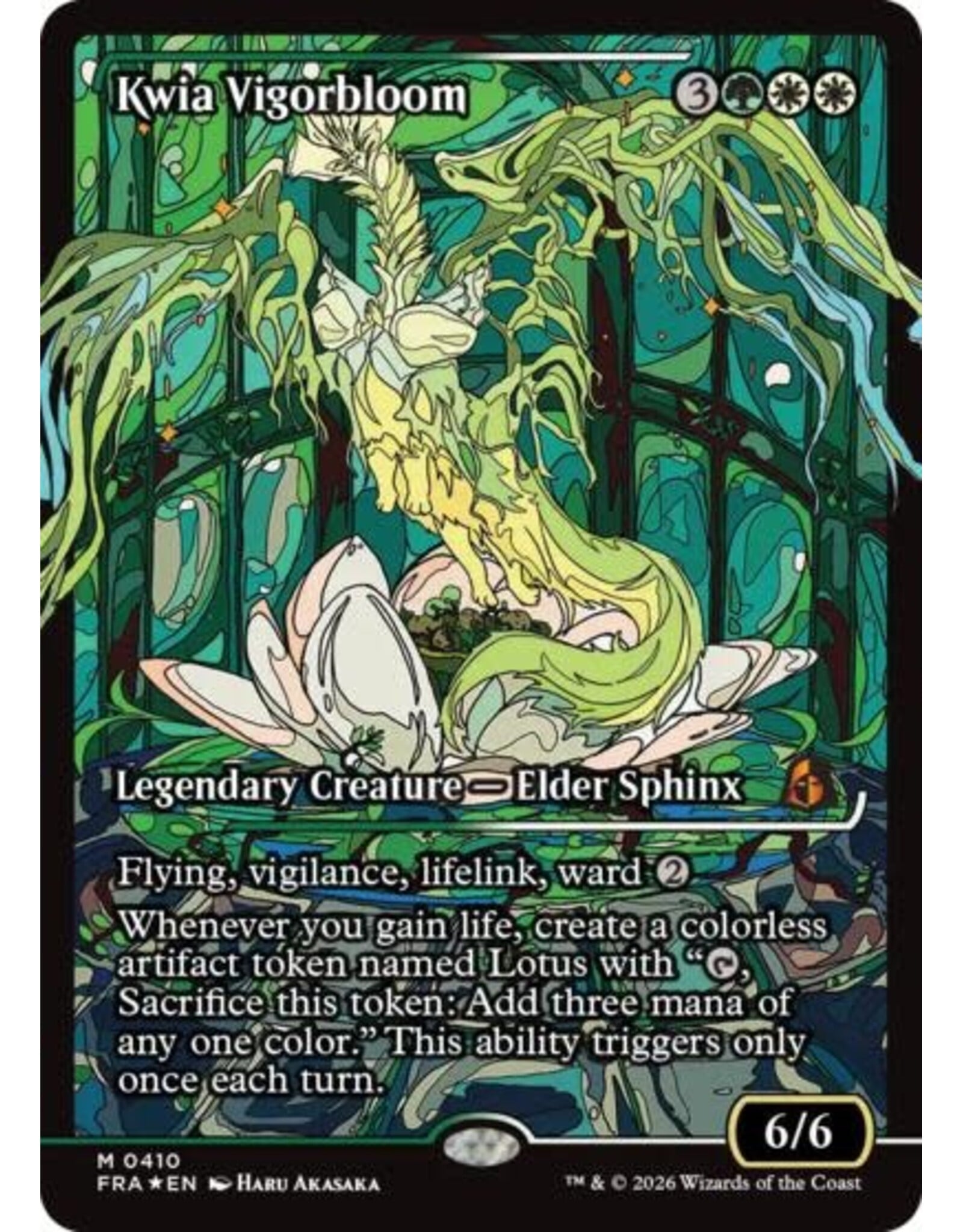 Kwia Vigorbloom (Showcase) (0410) (Foil, M)