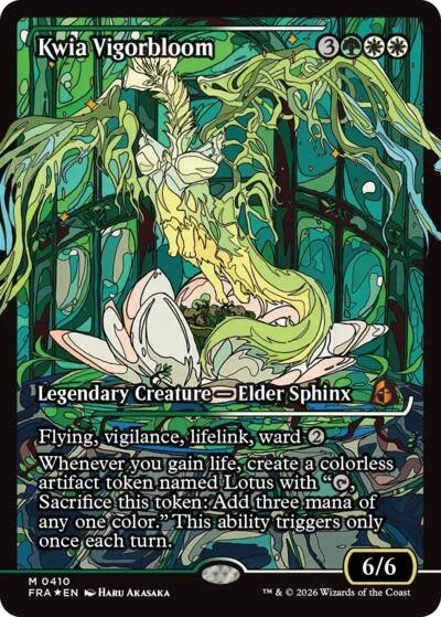 Kwia Vigorbloom (Showcase) (0410) (Foil, M)