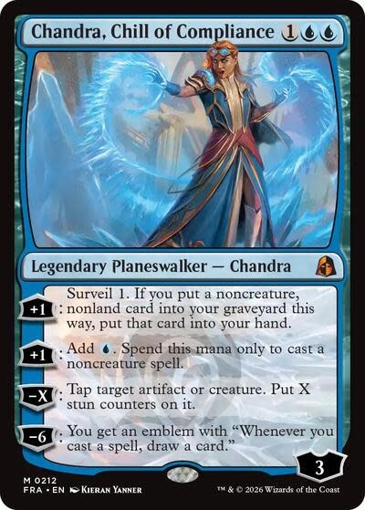 Chandra, Chill of Compliance - 212 (Foil, M)