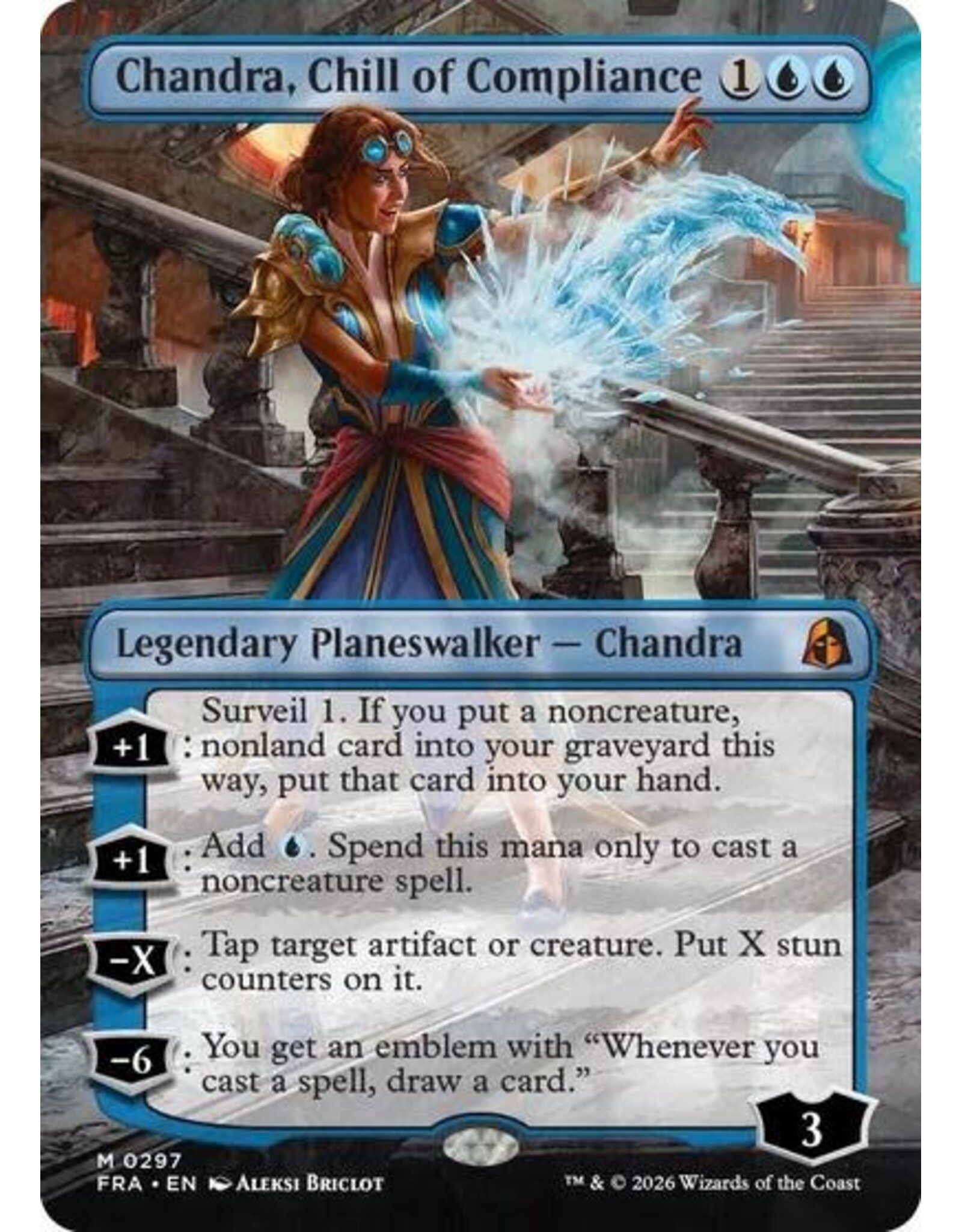 Chandra, Chill of Compliance (Borderless) - 297 (Normal, M)