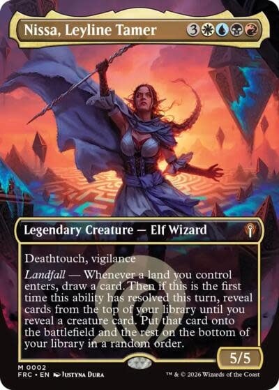 Nissa, Leyline Tamer (Borderless) - 2 (Normal, M)