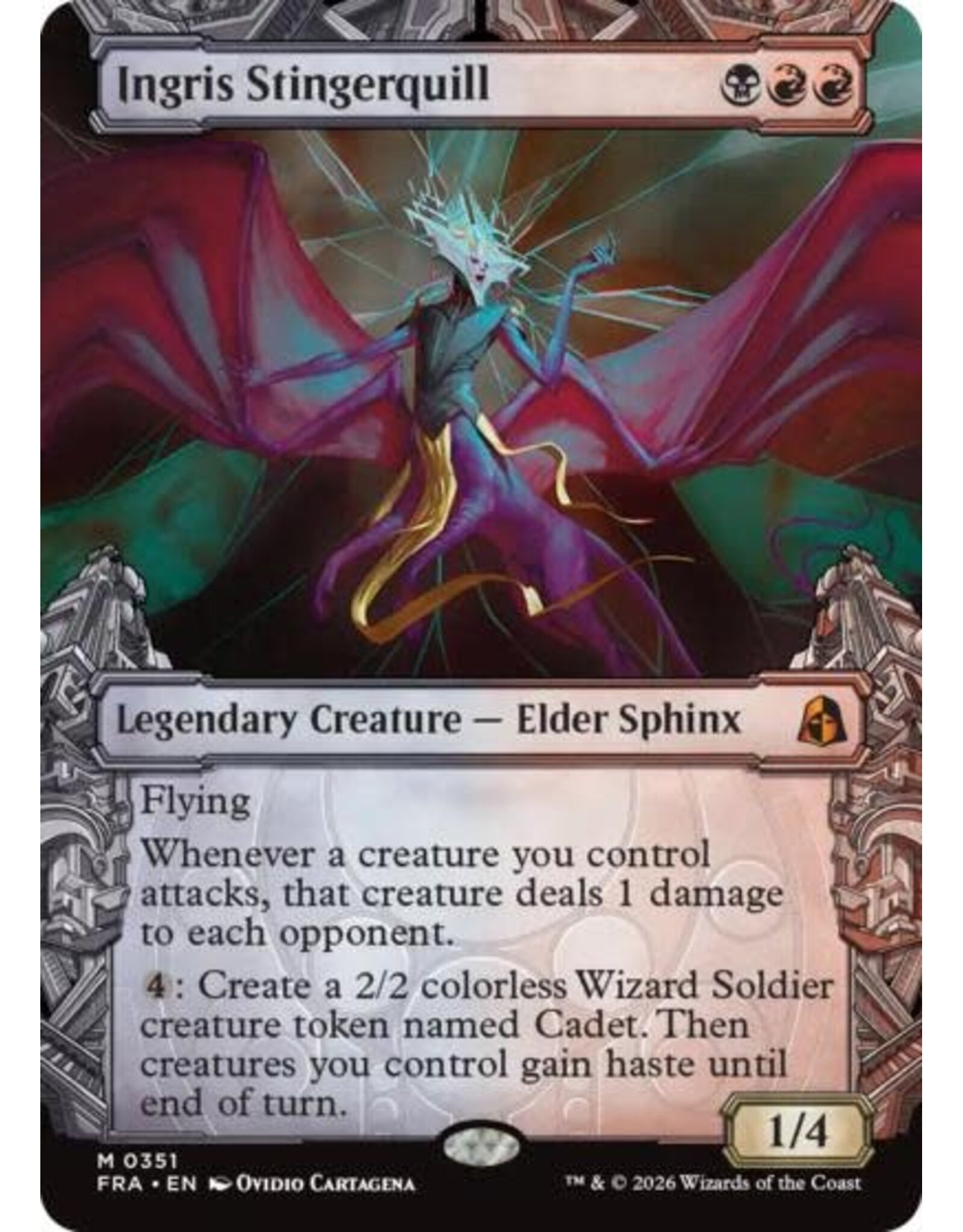 Ingris Stingerquill (Showcase) (0351) (Foil, M)
