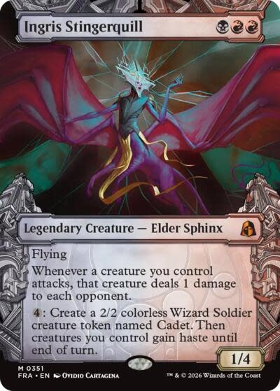 Ingris Stingerquill (Showcase) (0351) (Foil, M)