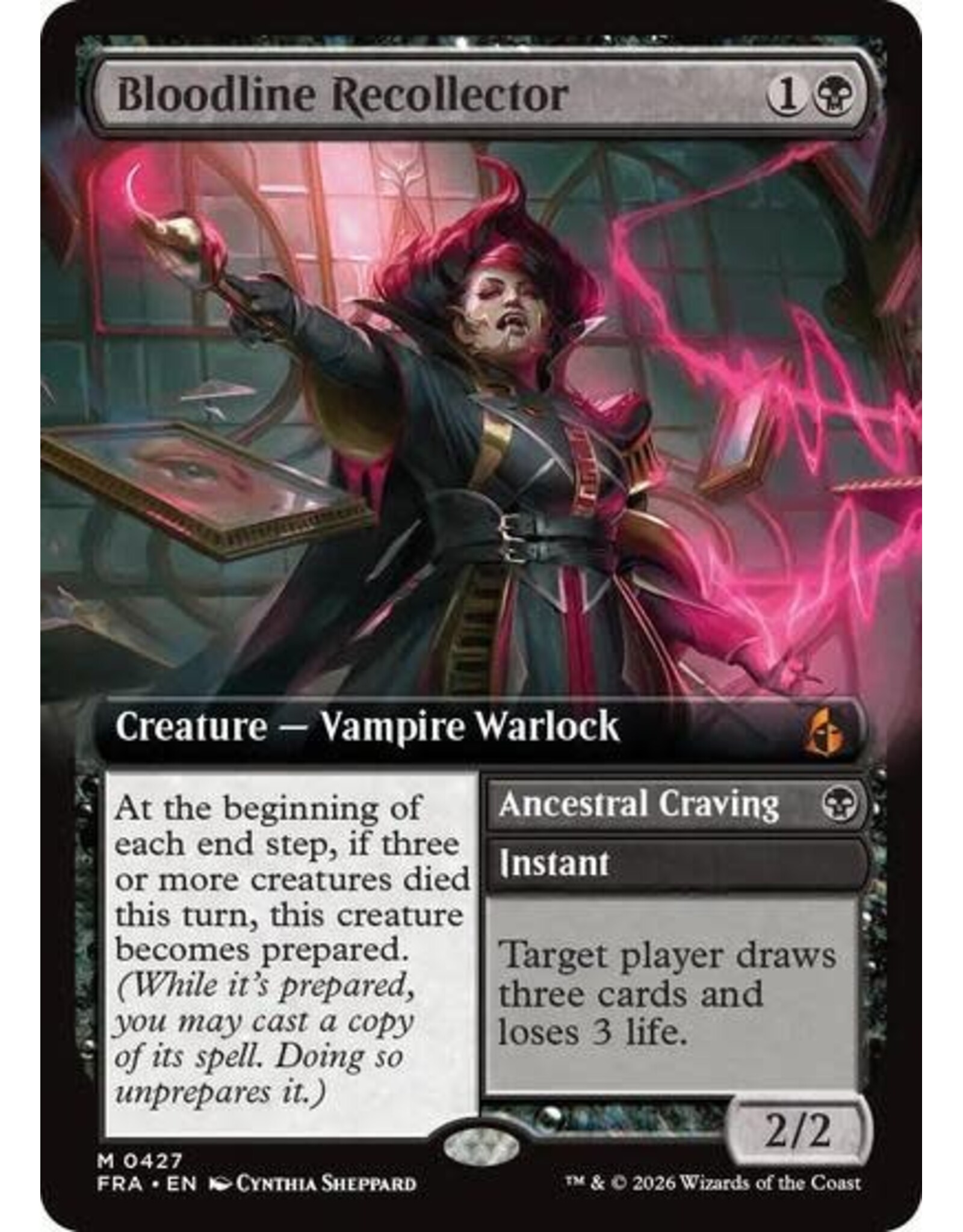 Bloodline Recollector (Extended Art) - 427 (Normal, M)