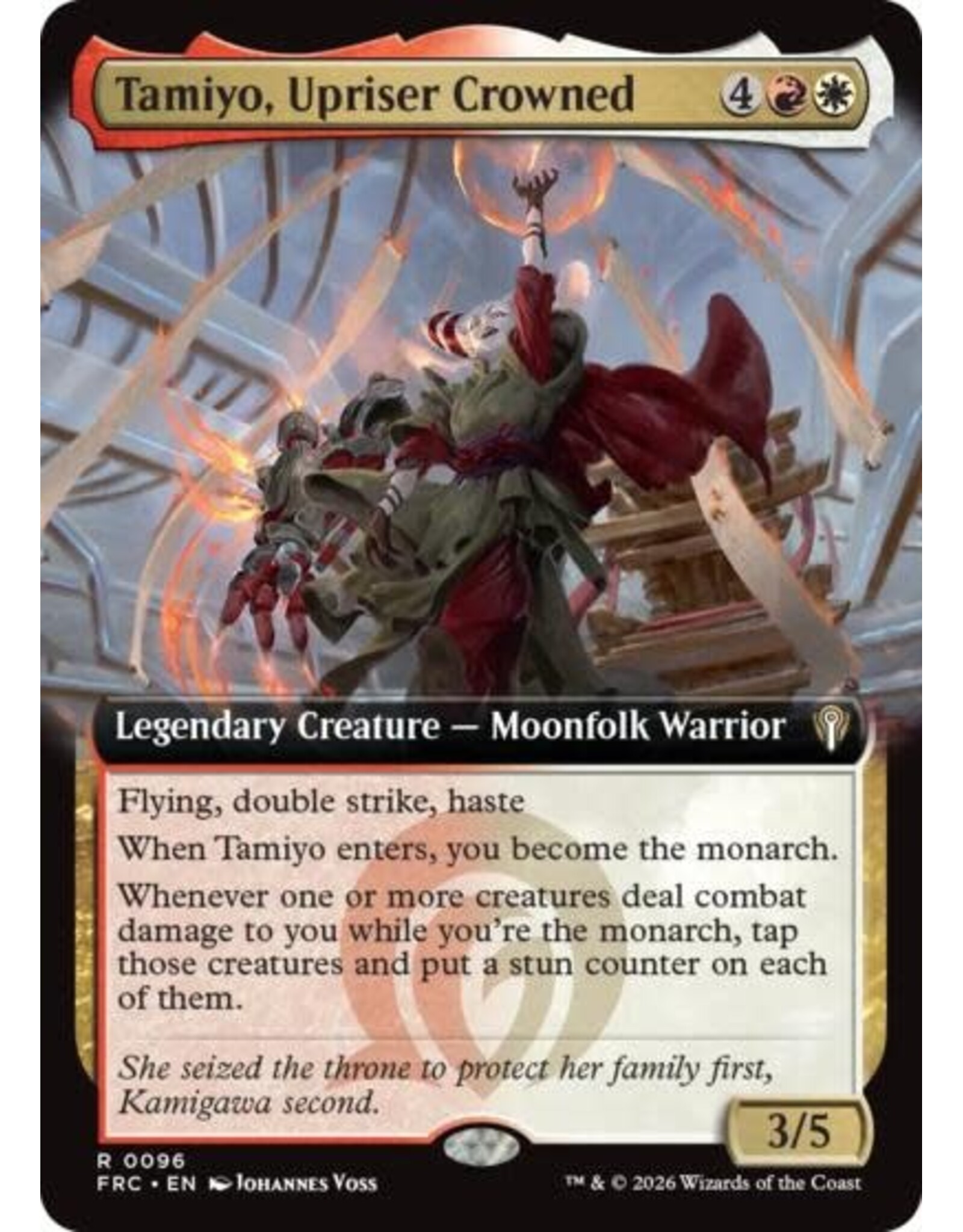 Tamiyo, Upriser Crowned (Extended Art) - 96 (Normal, R)
