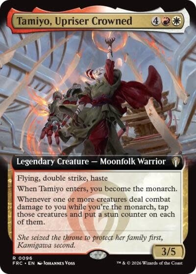 Tamiyo, Upriser Crowned (Extended Art) - 96 (Normal, R)
