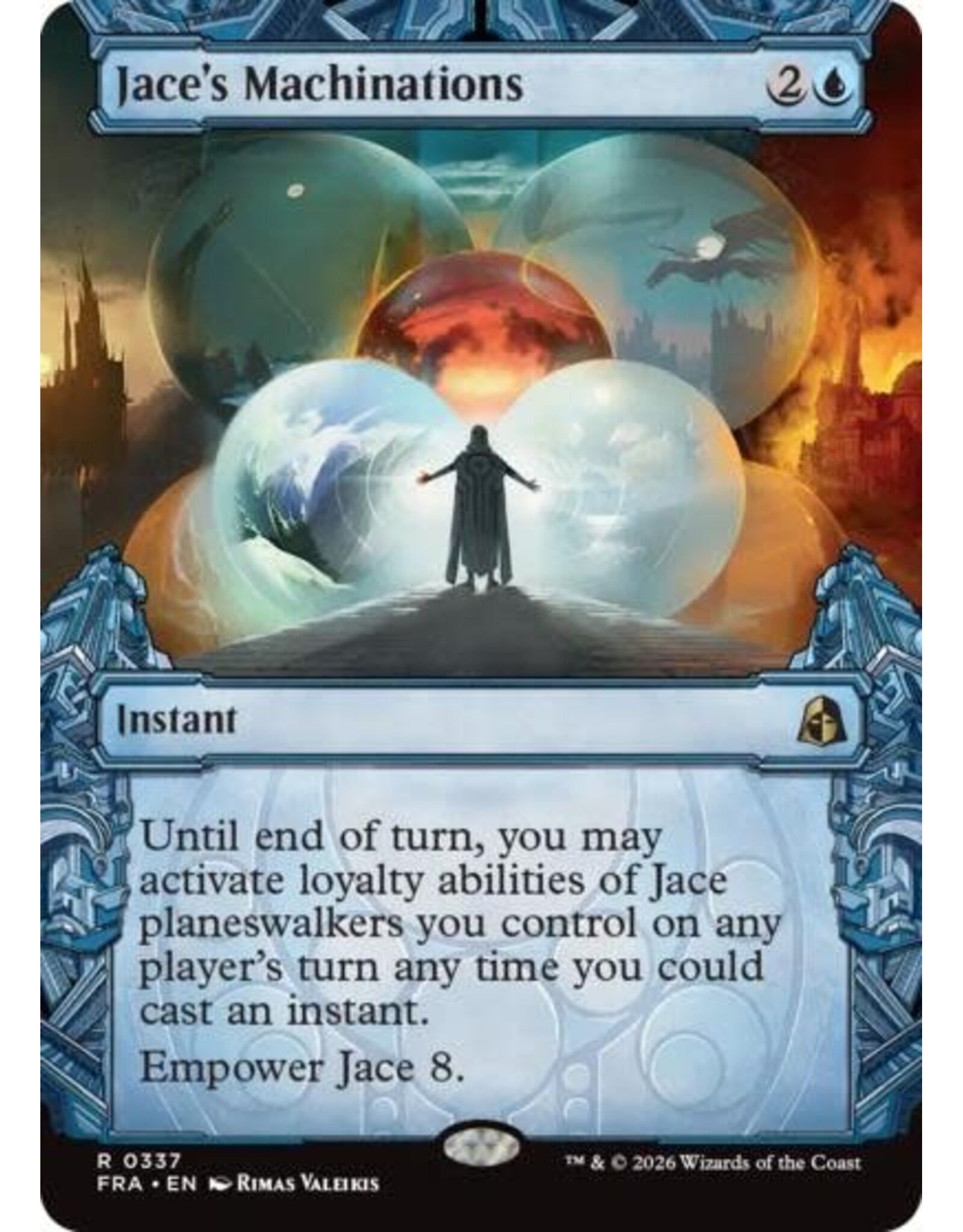 Jace's Machinations (Showcase) - 337 (Foil, R)