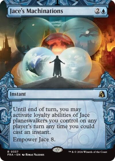 Jace's Machinations (Showcase) - 337 (Foil, R)