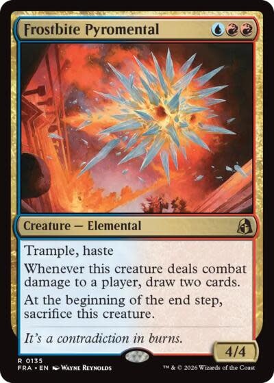 Frostbite Pyromental - 135 (Foil, R)