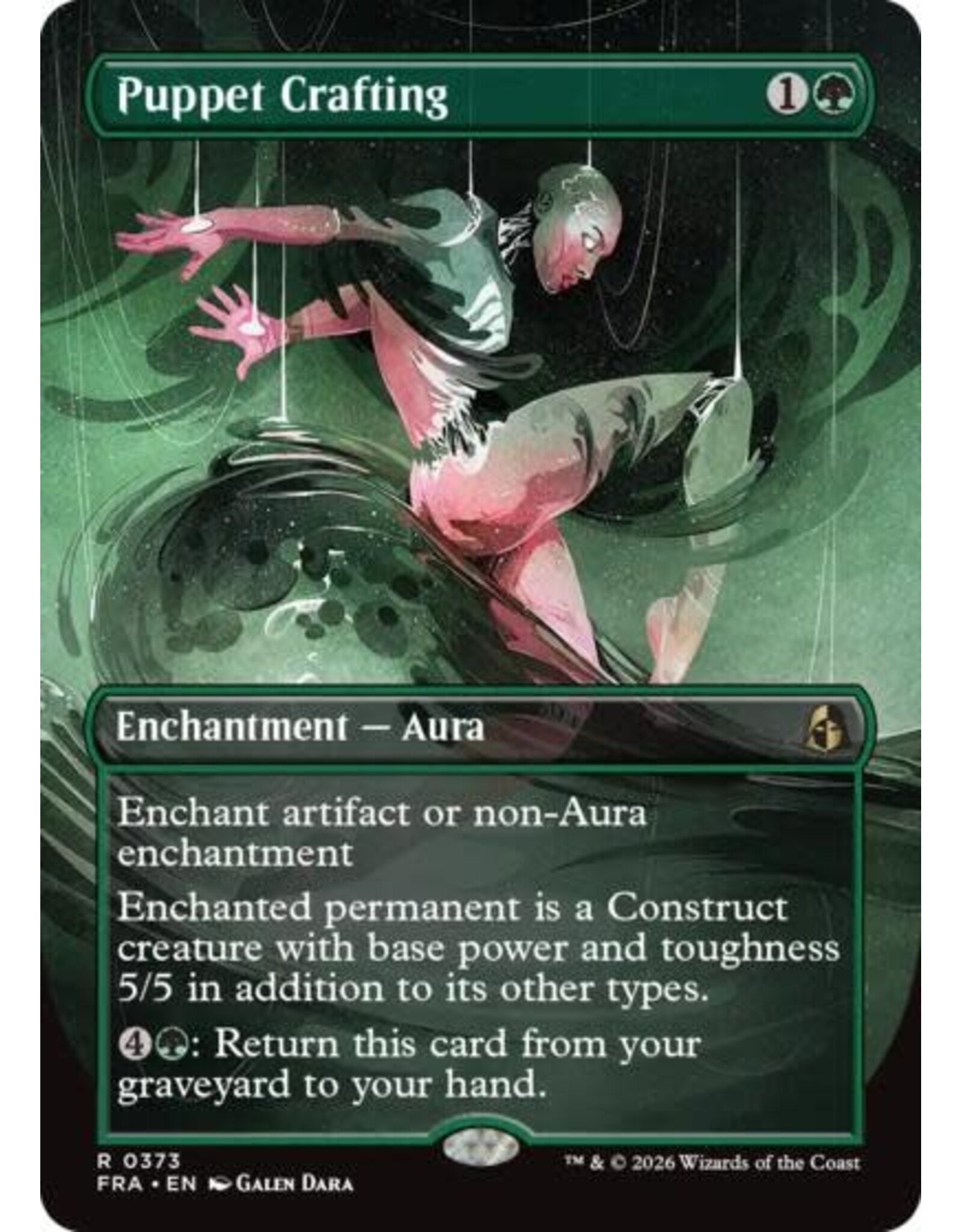 Puppet Crafting (Borderless) - 373 (Foil, R)