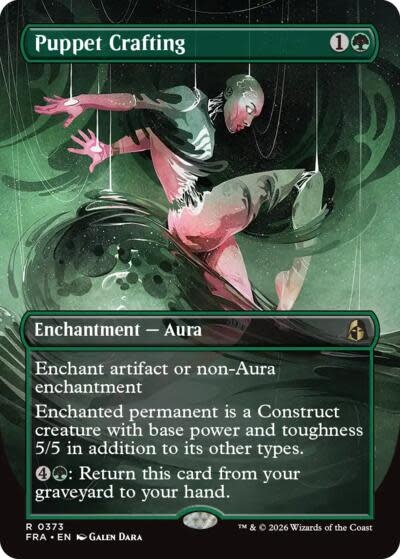 Puppet Crafting (Borderless) - 373 (Foil, R)