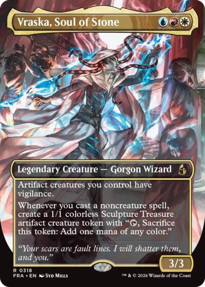 Vraska, Soul of Stone (Borderless) - 318 (Normal, R)