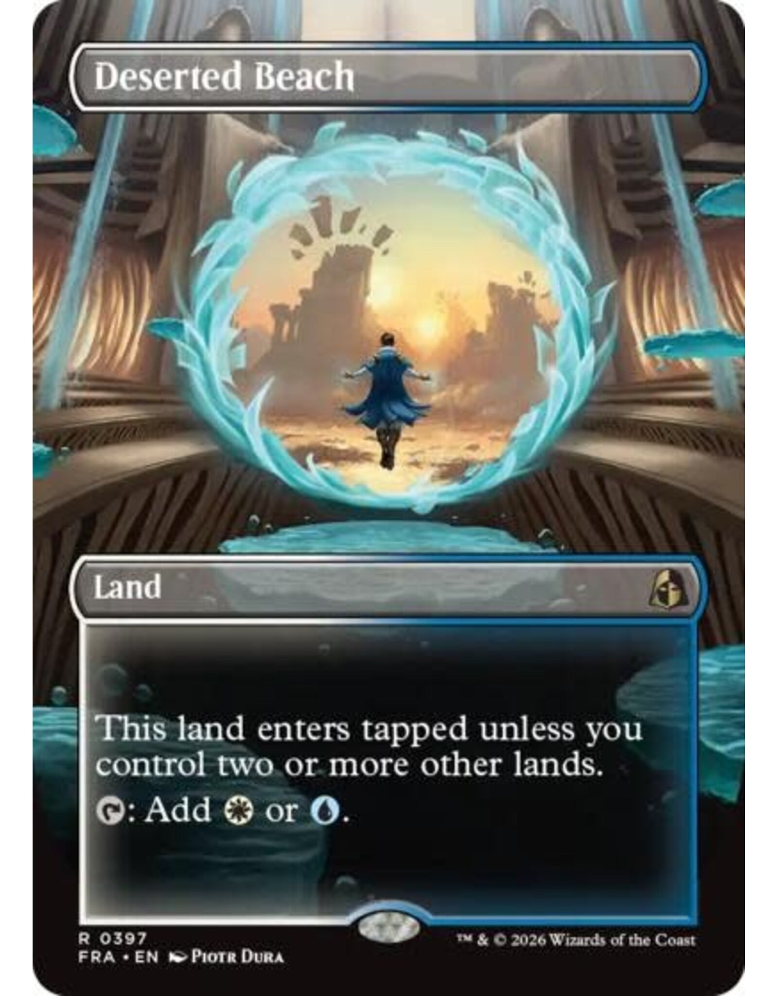 Deserted Beach (Borderless) - 397 (Normal, R)