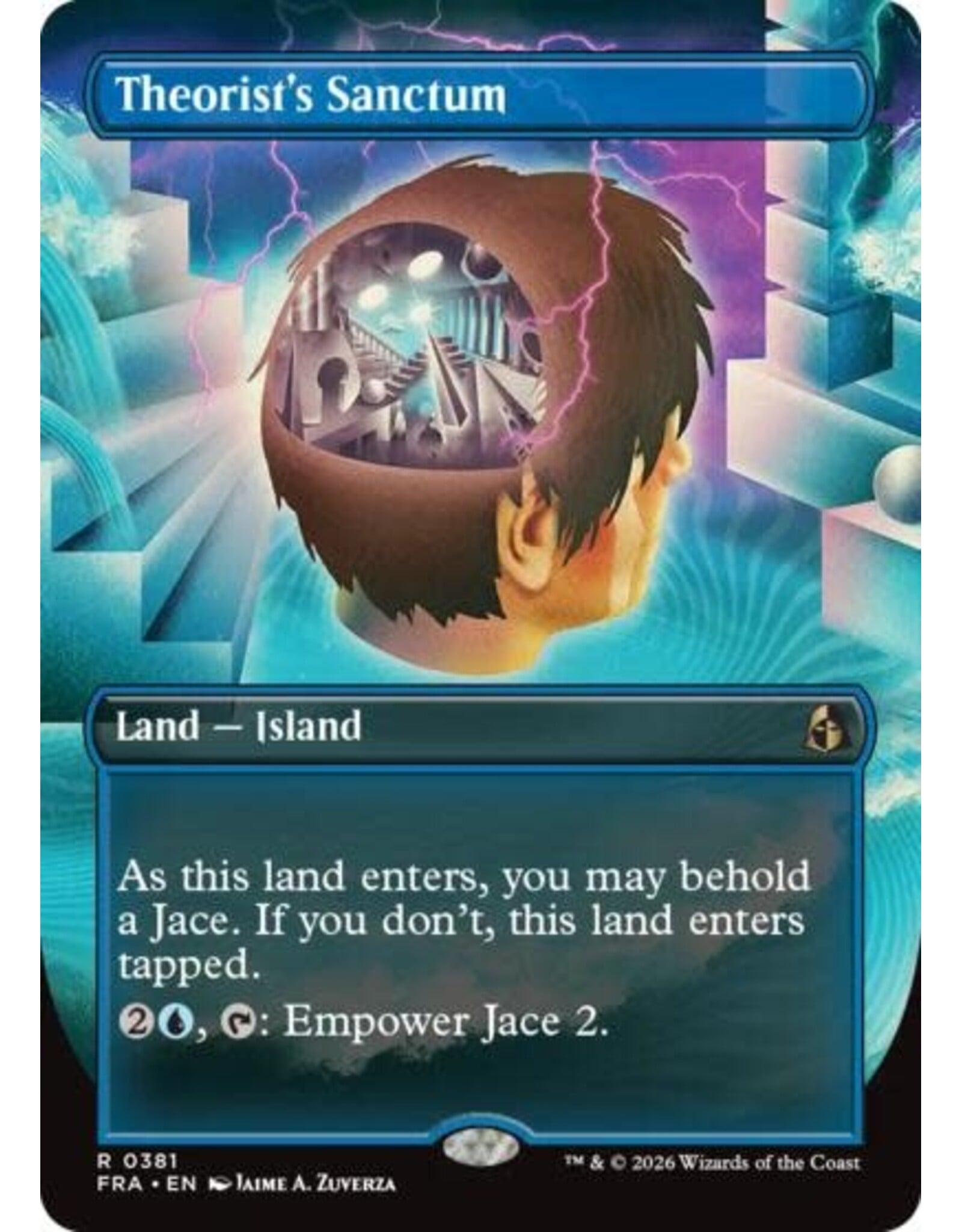 Theorist's Sanctum (Borderless) - 381 (Normal, R)