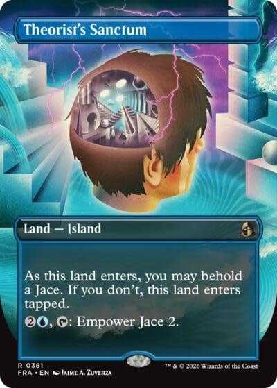 Theorist's Sanctum (Borderless) - 381 (Normal, R)