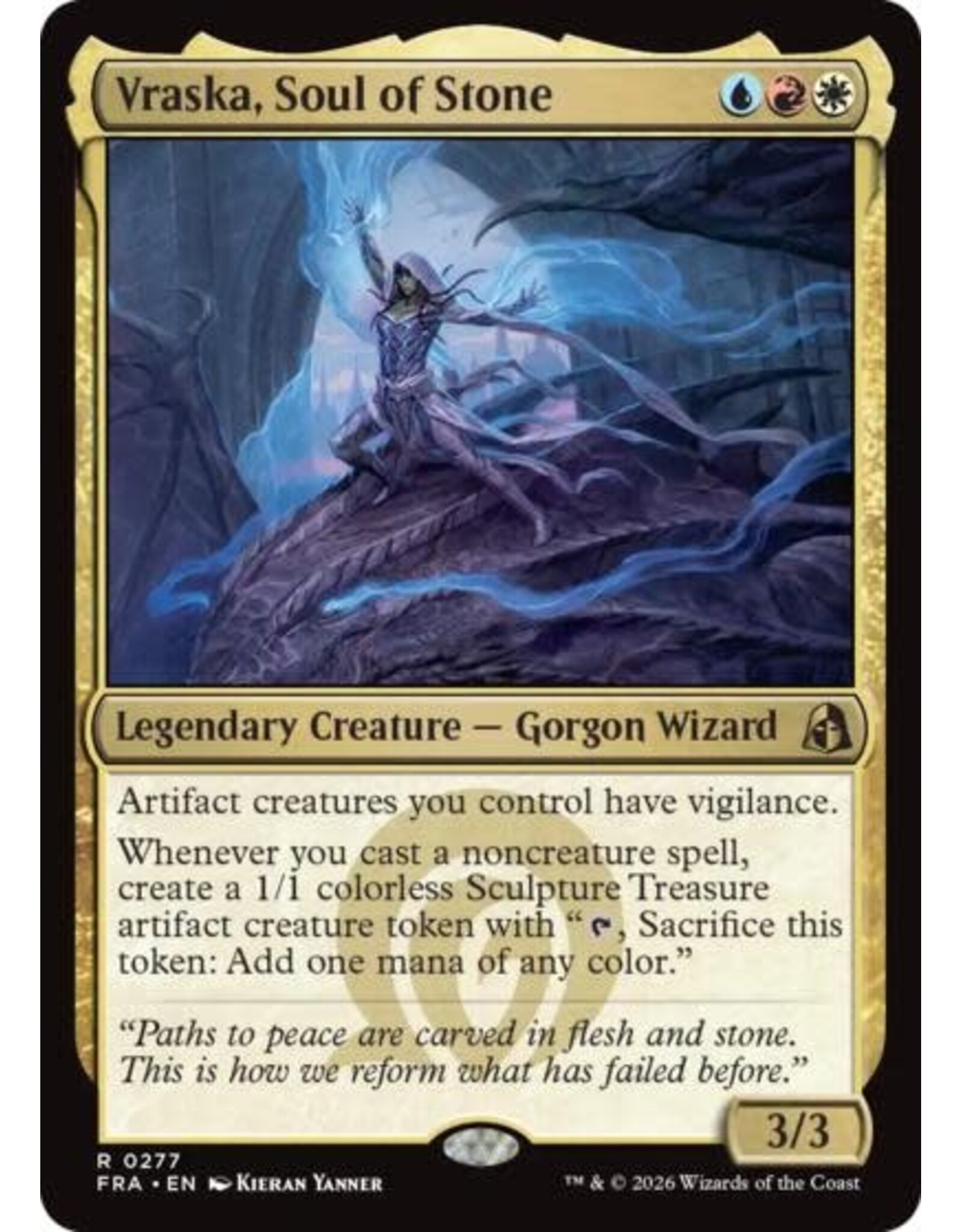 Vraska, Soul of Stone - 277 (Foil, R)