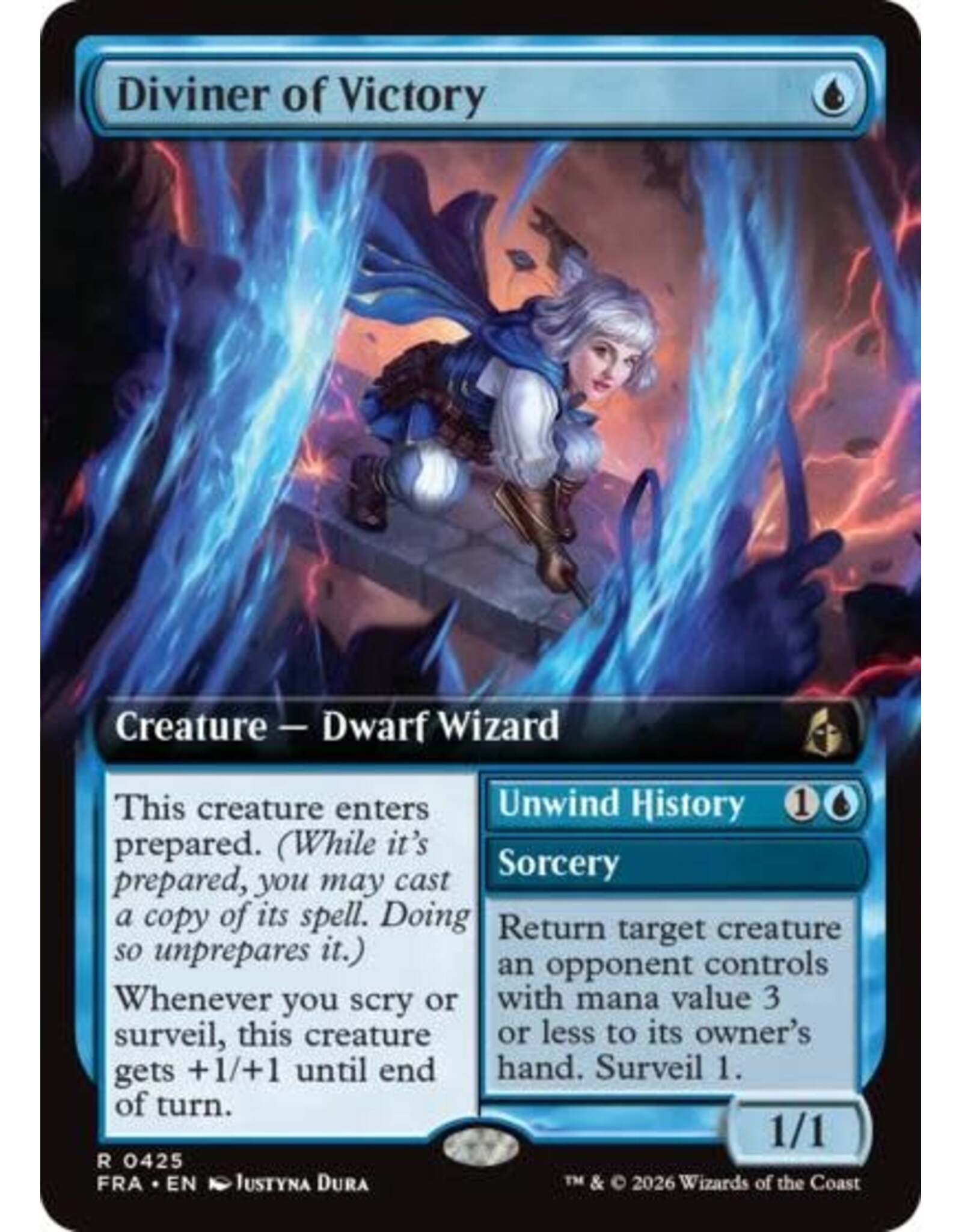 Diviner of Victory (Extended Art) - 425 (Normal, R)