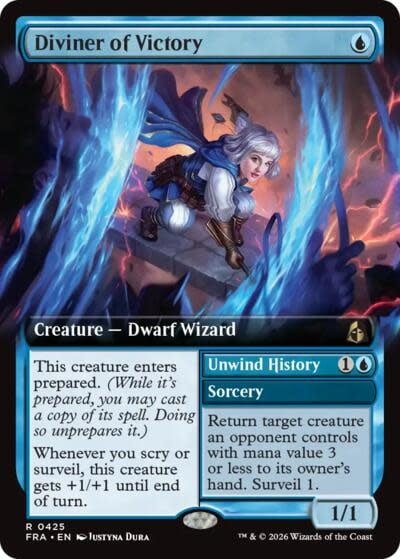 Diviner of Victory (Extended Art) - 425 (Normal, R)