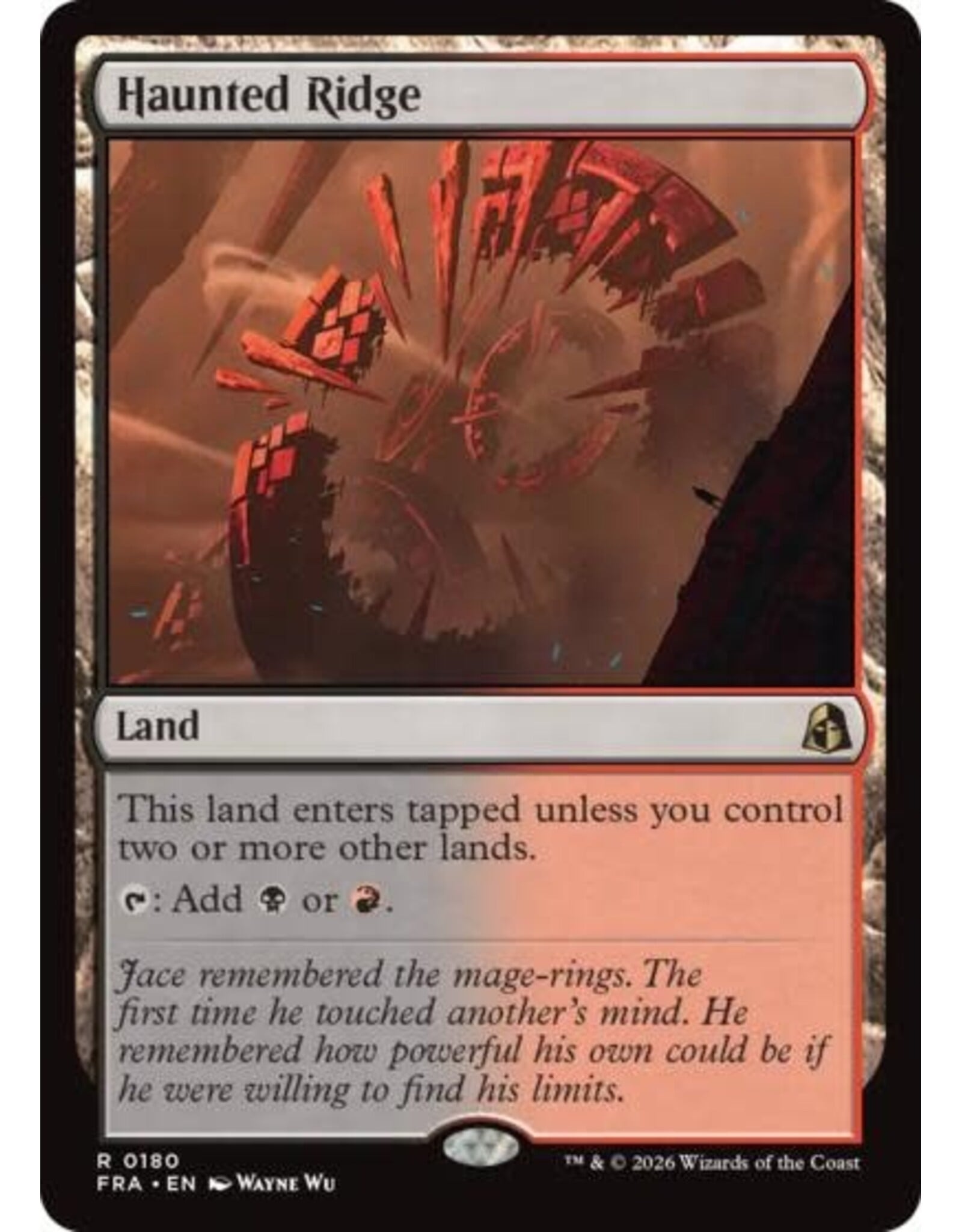 Haunted Ridge - 180 (Foil, R)