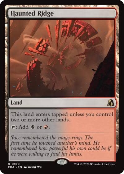 Haunted Ridge - 180 (Foil, R)